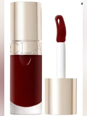 Clarins Comfort Plumping Hydrating Lip Oil # 09 Chocolate Sheer Red - Brown